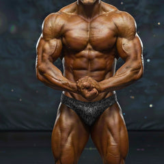 A dark gray patterned athletic brief with a subtle intricate design from MetroMaleWear MetroMuscleWear Basic Competition Suit
