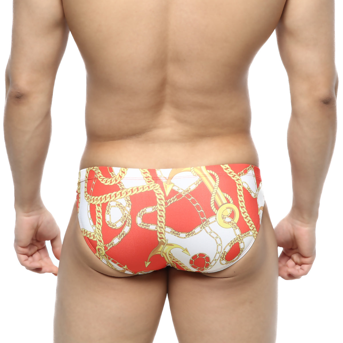 MetroMaleWear Lujo Bikini Red 5103-45