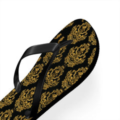 Maris Equi Goldene Barock-Flip-Flops für Herren