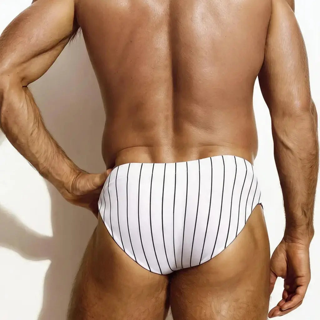 MetroMaleWear (M2W) Men's Sorrento Brief White 5703-40