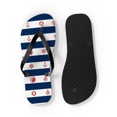 Maris Equi Herren-Flip-Flops mit nautischem Print