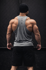 Jed North Men's Flex Training Stringer - Heather Gray