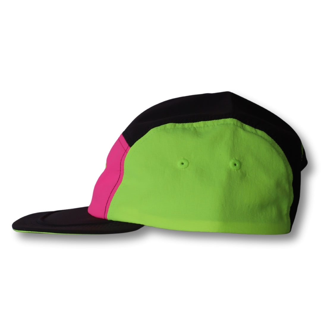 CA-RIO-CA NEON  DREAM BIKE CAP HAT - 3 TONE