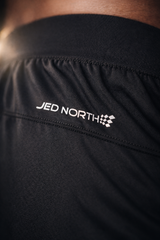 Jed North Men's 9" Side Cut Training Athletic Shorts - Black
