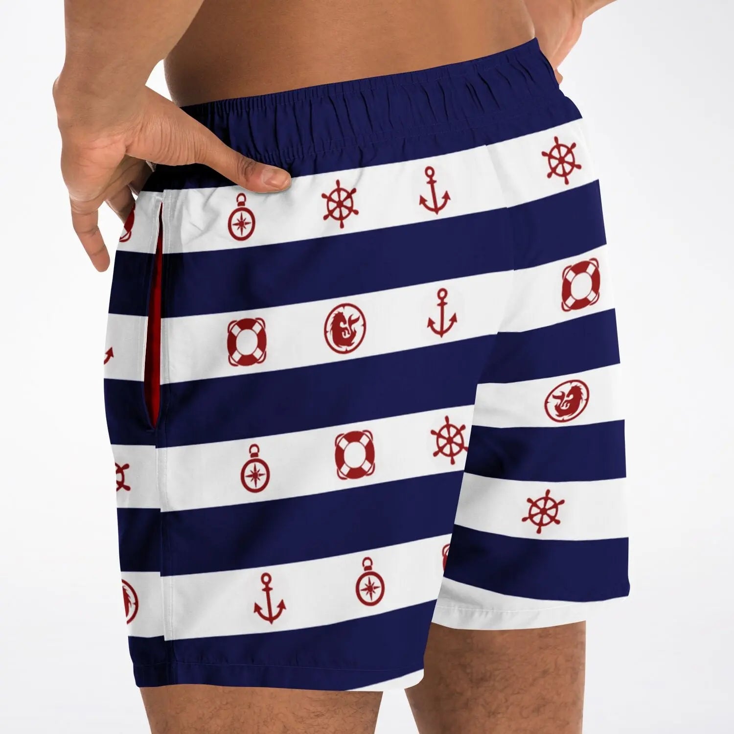 Maris Equi Nautische Herren-Badeshorts