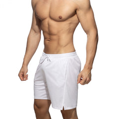 Addicted Los Angels Sports Shorts - White