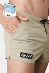 AWRY Menswear Hybrid Swim Short - Sand