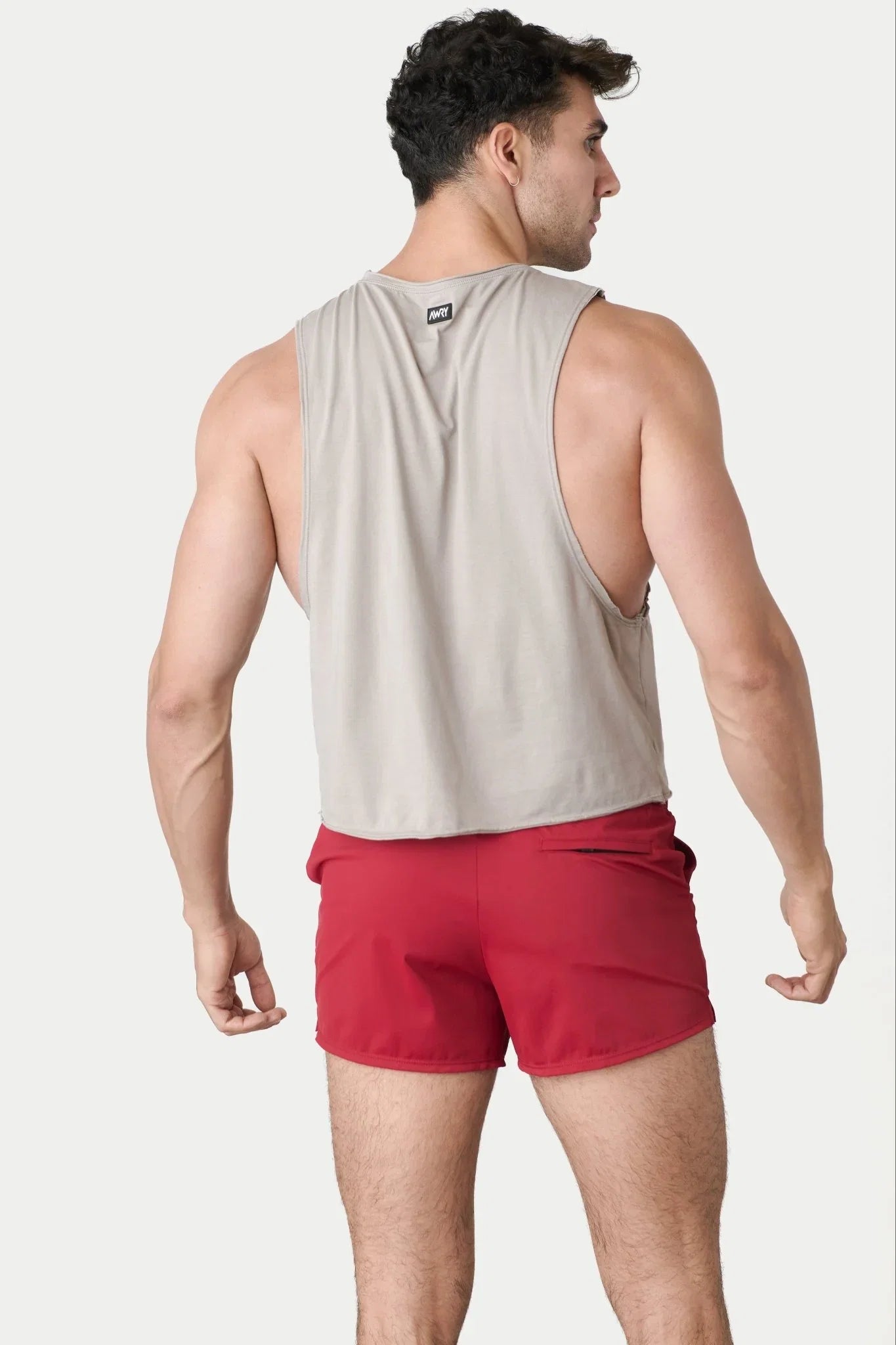 AWRY Menswear Raw Crop Tank
