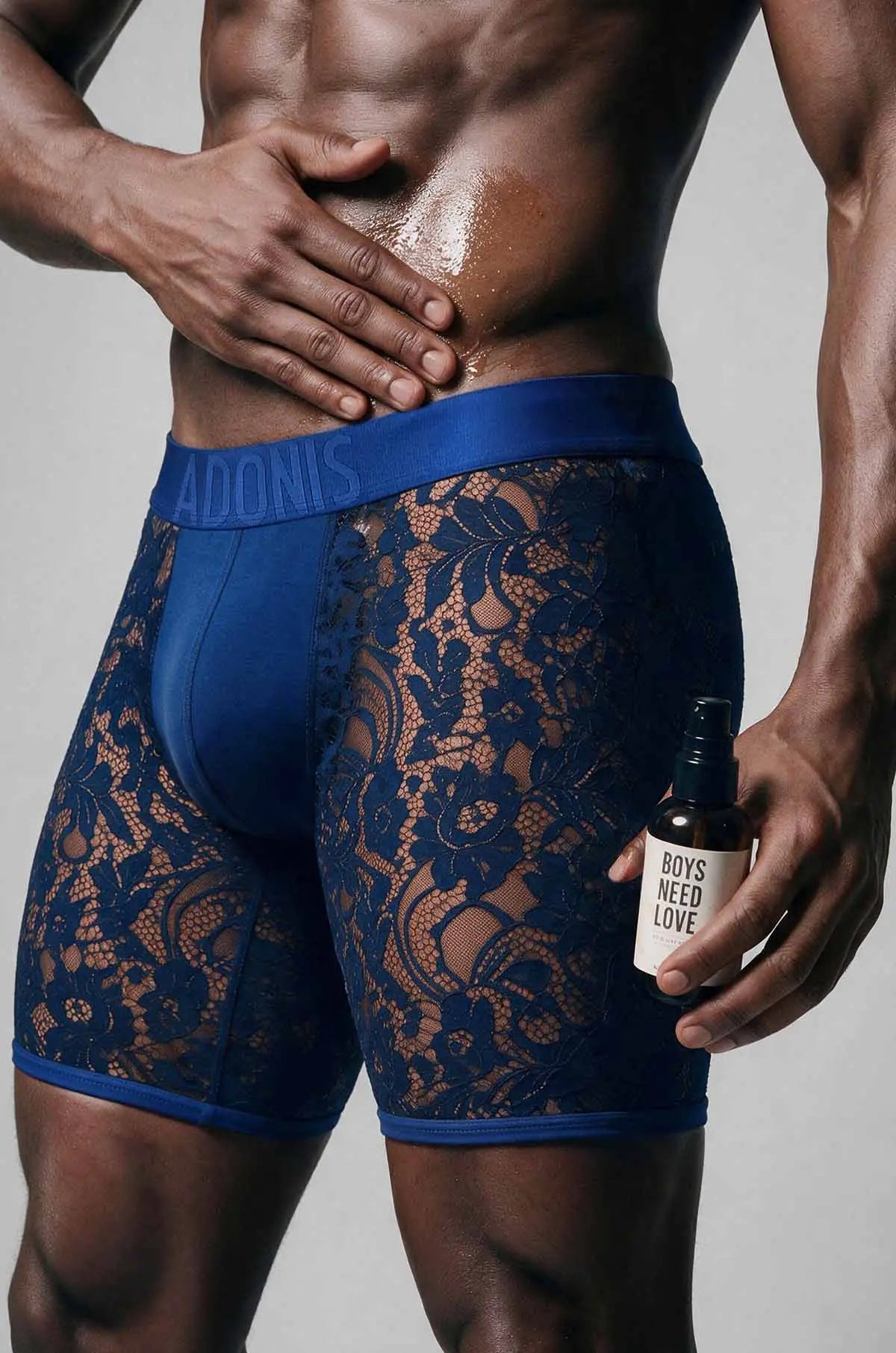 Adonis by Kyhry Men's Lace & Glow 3-Piece Set