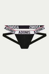 Adonis by Kyhry Men's Classic Black Jockstrap