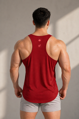 Jed North Herren Fast-Dry Bodybuilding Workout Stringer - Kastanienbraun mit Kanada-Logo