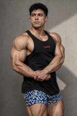 Jed North schnelltrocknendes Bodybuilding-Workout-Stringer-Shirt für Herren - OH CANADA