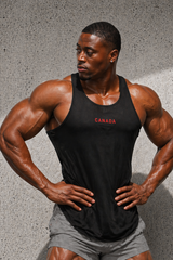 Jed North schnelltrocknendes Bodybuilding-Workout-Stringer-Shirt für Herren - OH CANADA