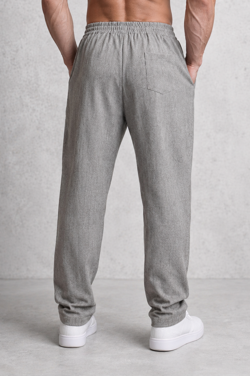 Jed North Herren Sport-Anzughose - Grau