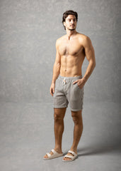 Bespoke Moda Men's Tuscany Knit Drawstring Short - Available In 2 Colors