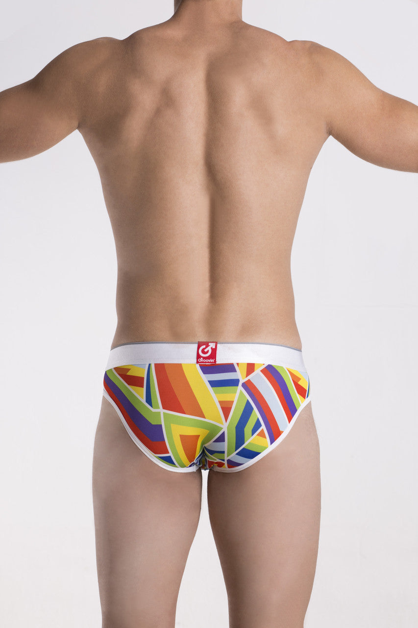 Groovin' Underwear Prism Hip Brief BFP1701
