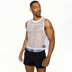 BIKE Athletic Sleeveless Practice Jersey - White