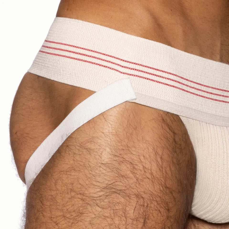 BIKE Athletic 1980'S Vintage Jockstrap Underwear - Vintage Cream