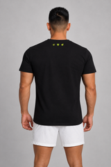 T-shirt basique Jed North pour hommes - Noir de jais