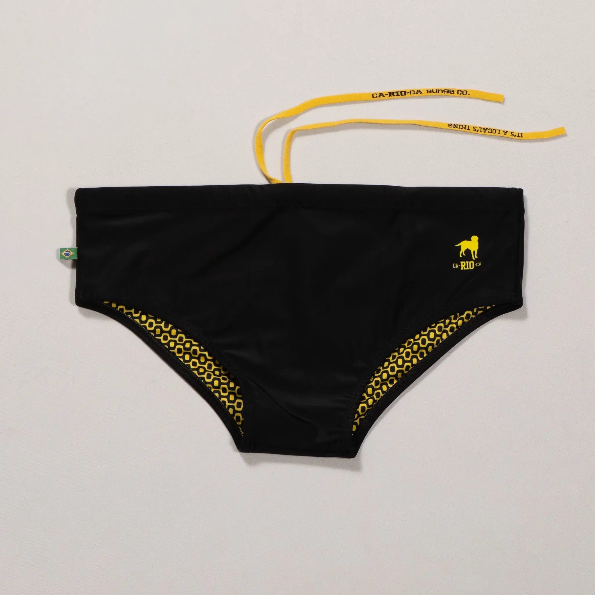 CA-RIO-CA Low Rise Solids Cut Sunga – Herrenbadehose