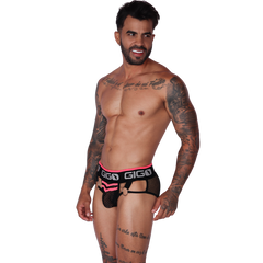 Boox Fuchsia Brief on model by Gigo Underwear