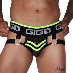 Boox Yellow Jockstrap by Gigo Underwear