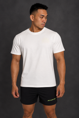 Jed North Herren Built Basics T-Shirt - Polarweiß
