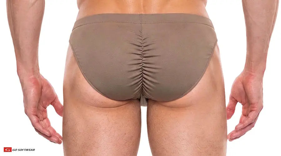 Go Softwear 2731 Men's Buns Contour Brief Suede