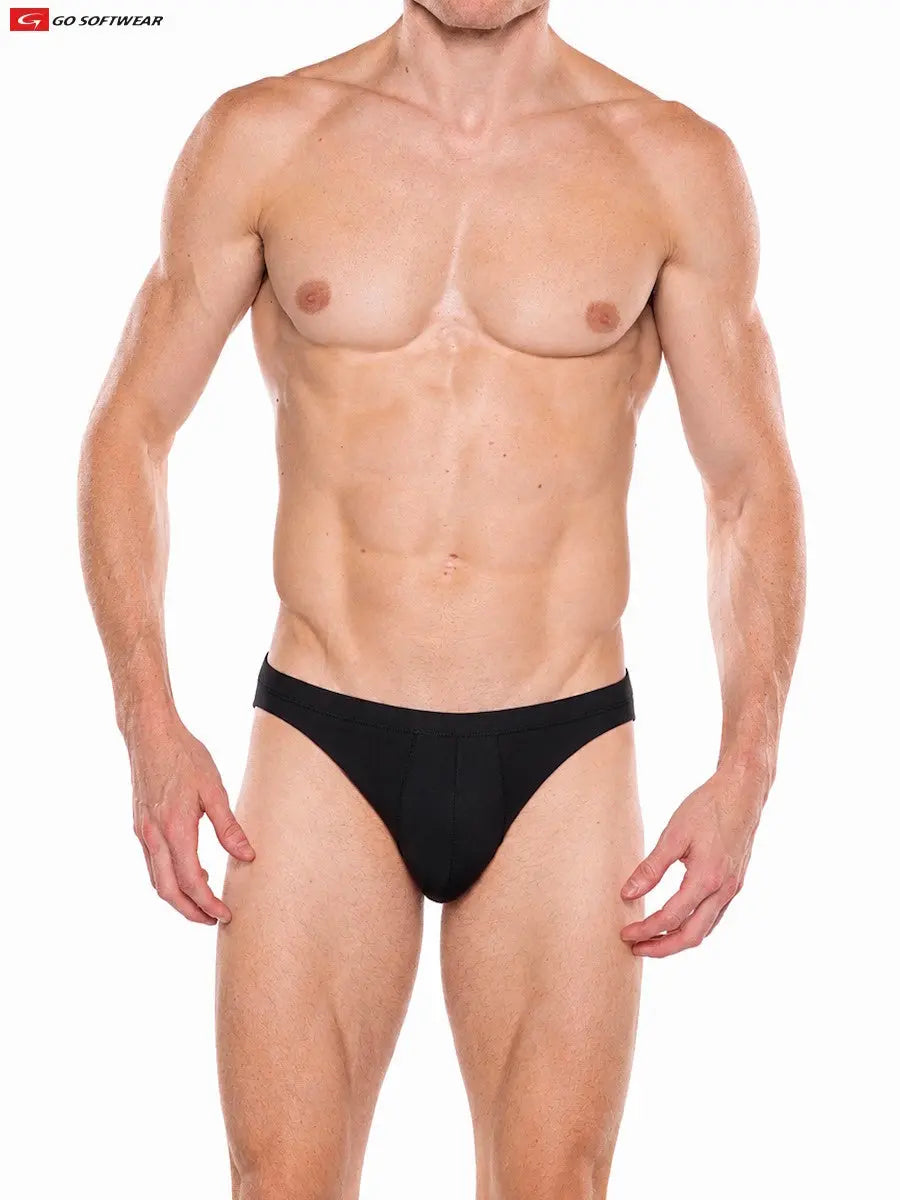 Go Softwear 2731 Men's Buns Contour Brief Onyx