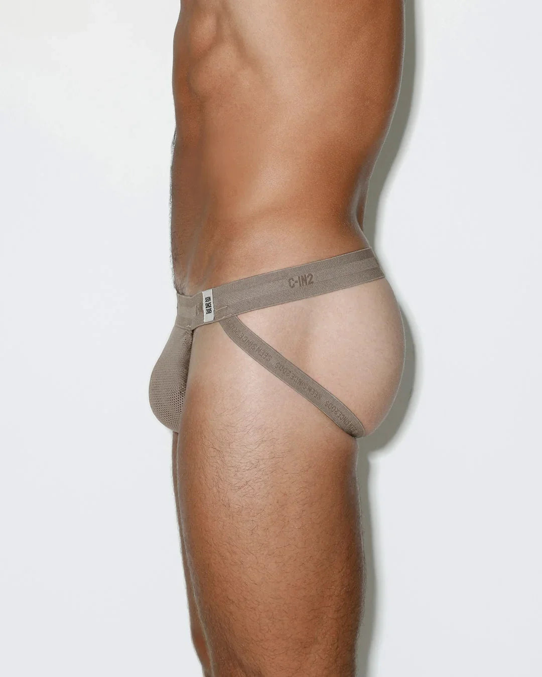 C-IN2 Herren-Jockstrap aus Grobstrick