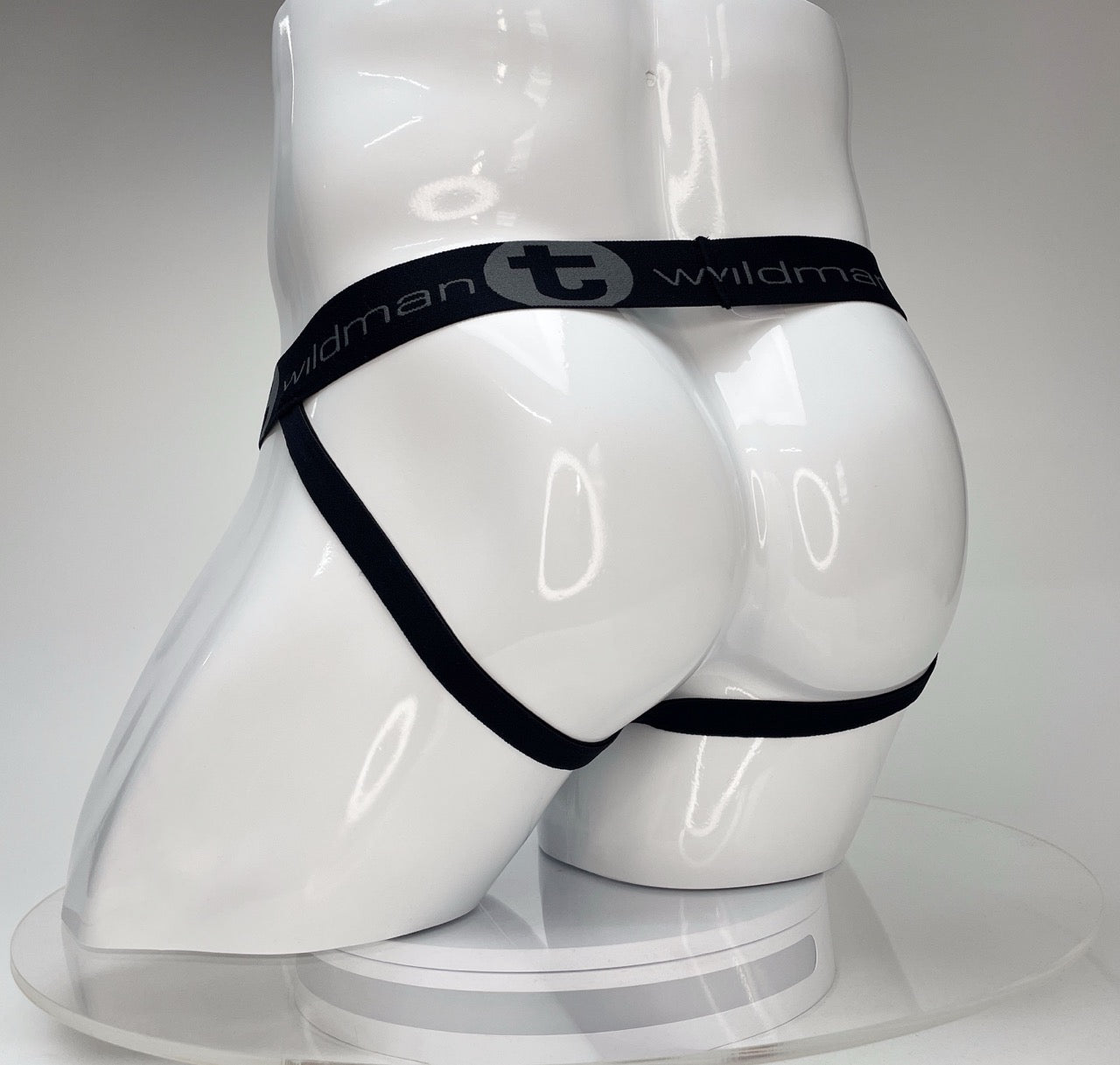 WildmanT Big Boy Pouch Jockstrap White