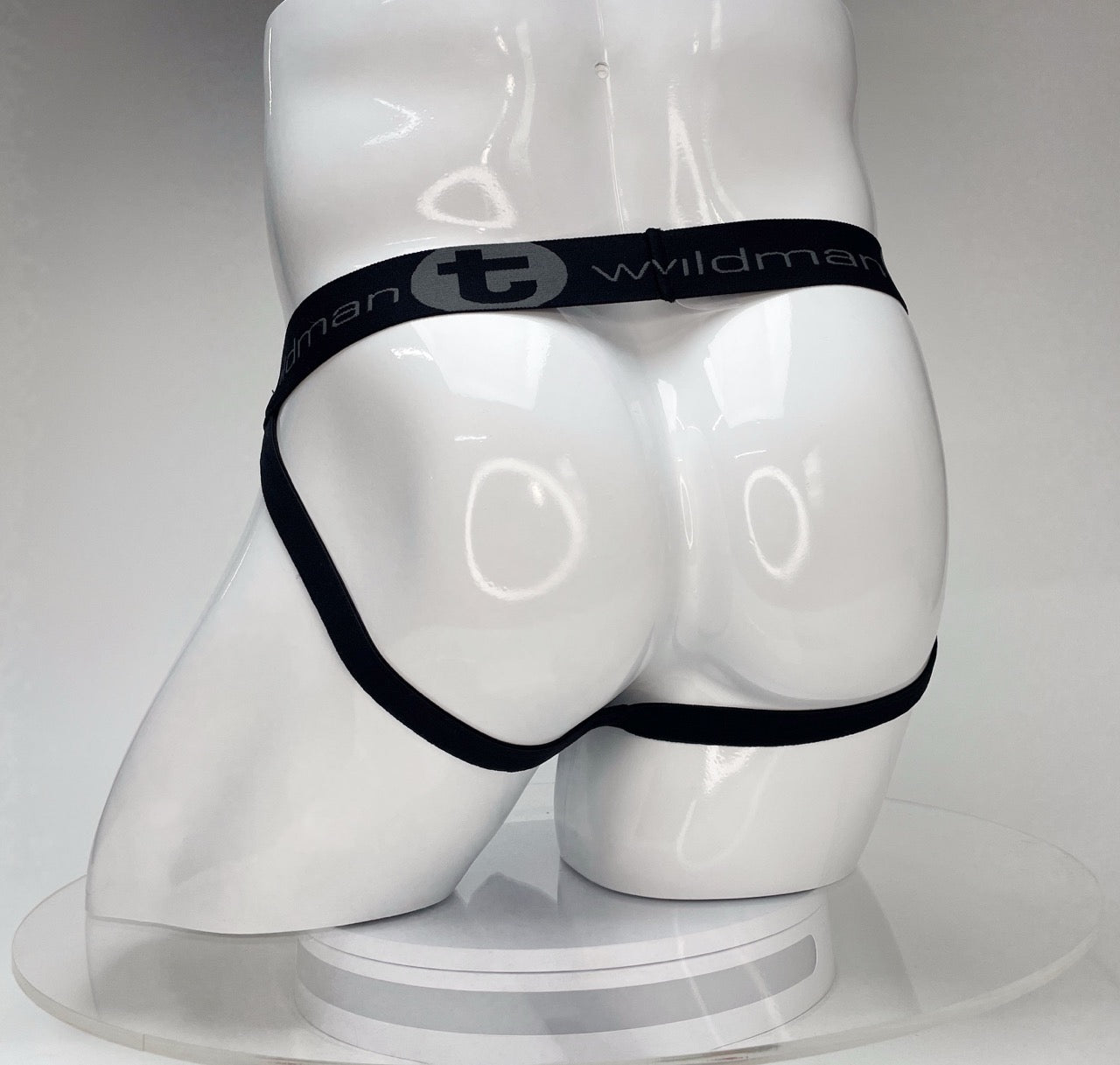 WildmanT Big Boy Pouch Jockstrap White