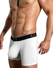 Big Boy Pouch 5" Inseam Boxer Brief White