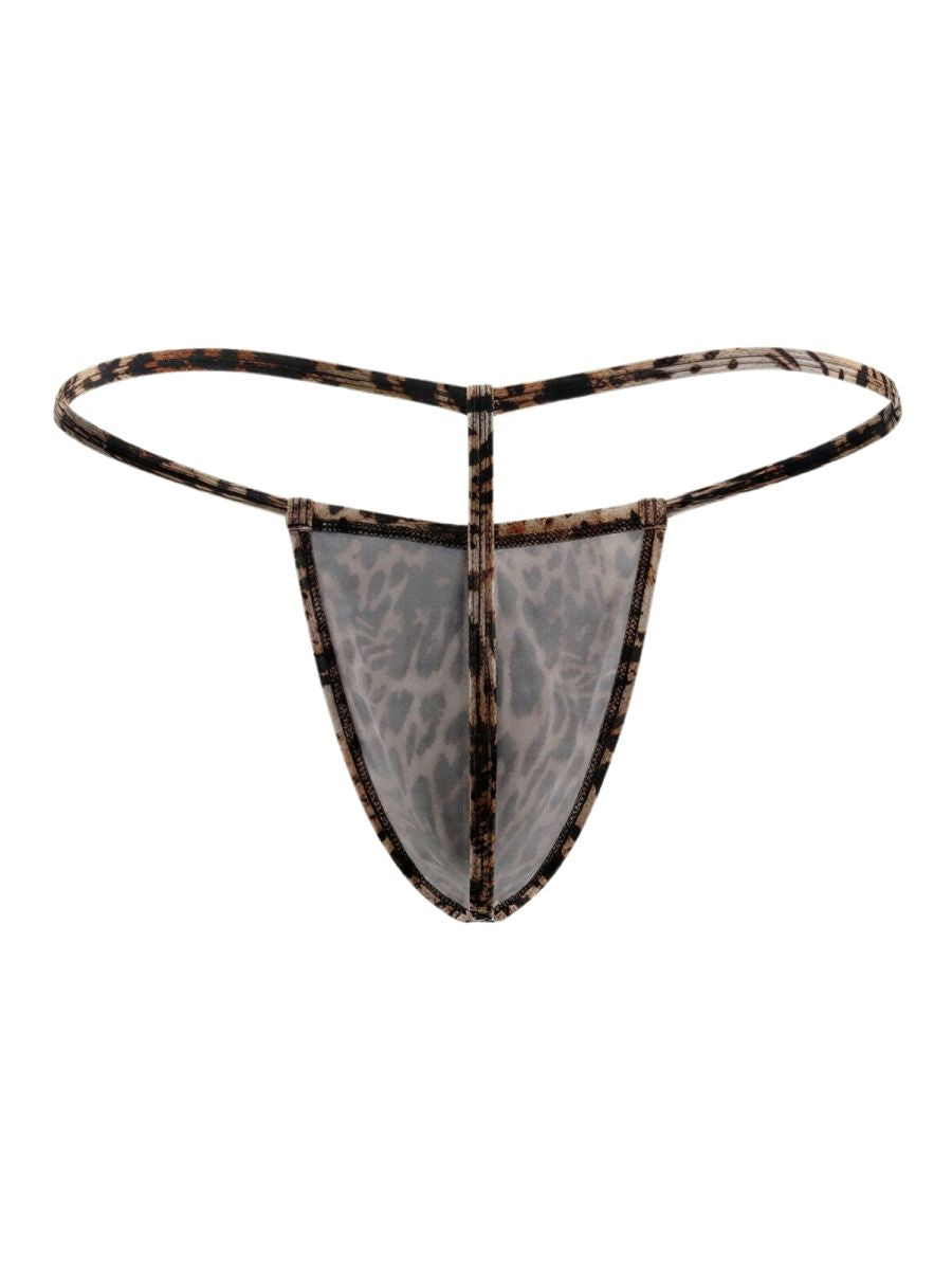 CandyMan 9586 G-String Color Animal Print - EricSaloDesign.com