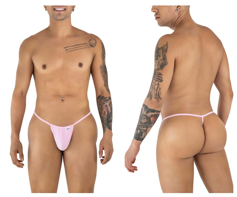 CandyMan 9586 G-String Color Baby Pink - EricSaloDesign.com