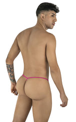 CandyMan 9586 G-String Color Magenta Mesh - EricSaloDesign.com