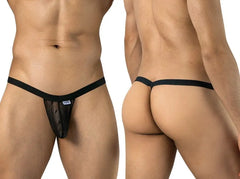 String en maille pour homme CandyMan 95017, couleur noir