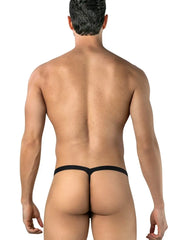 String homme en maille CandyMan 95017, couleur émeraude