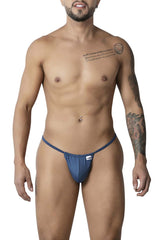 CandyMan 9586 G-String Thongs Color Petrol Blue