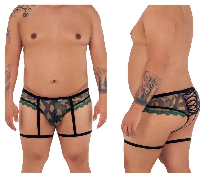 String CandyMan 99580X Garter Camo Couleur Vert