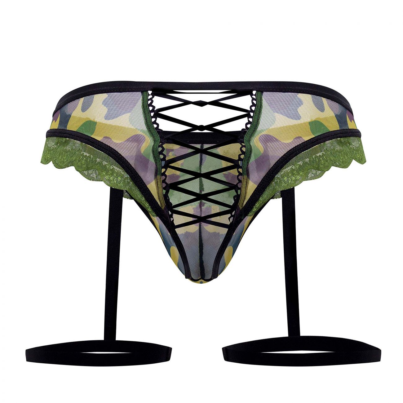 String CandyMan 99580X Garter Camo Couleur Vert