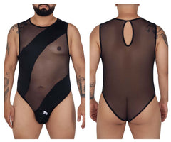 CandyMan 99699X Mesh Bodysuit Color Black