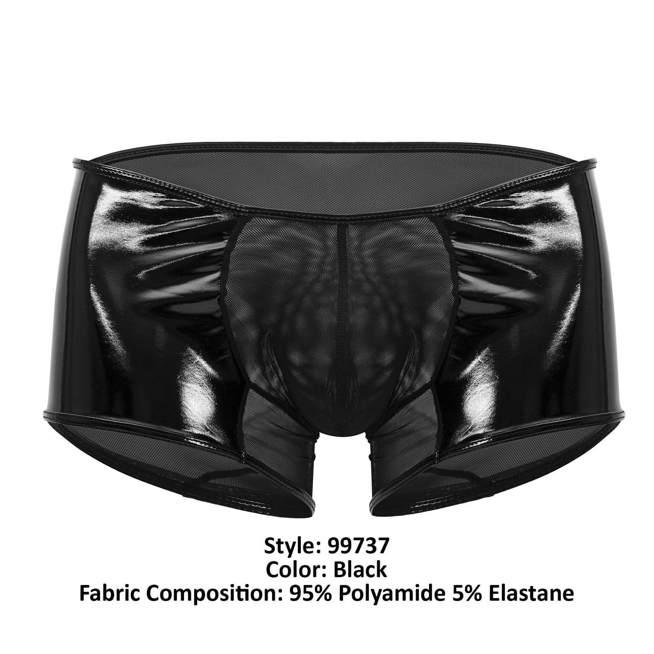 Boxer en maille CandyMan 99737 Couleur Noir