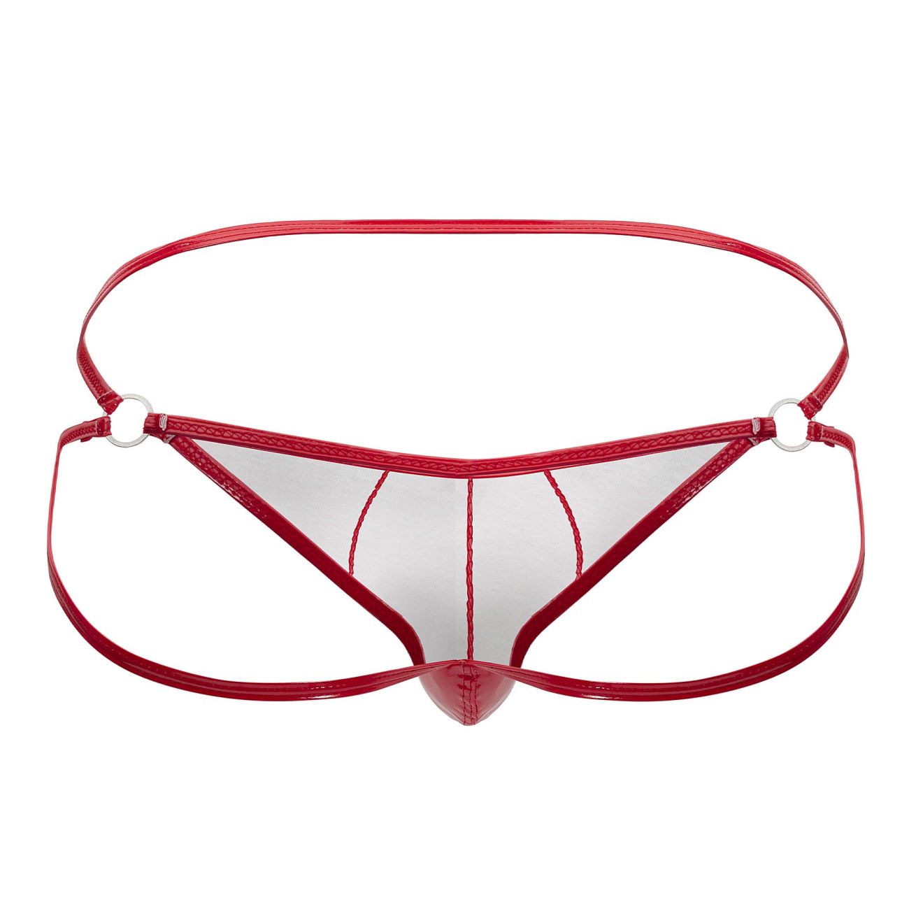 Jockstrap brillant CandyMan 99741 Couleur Rouge