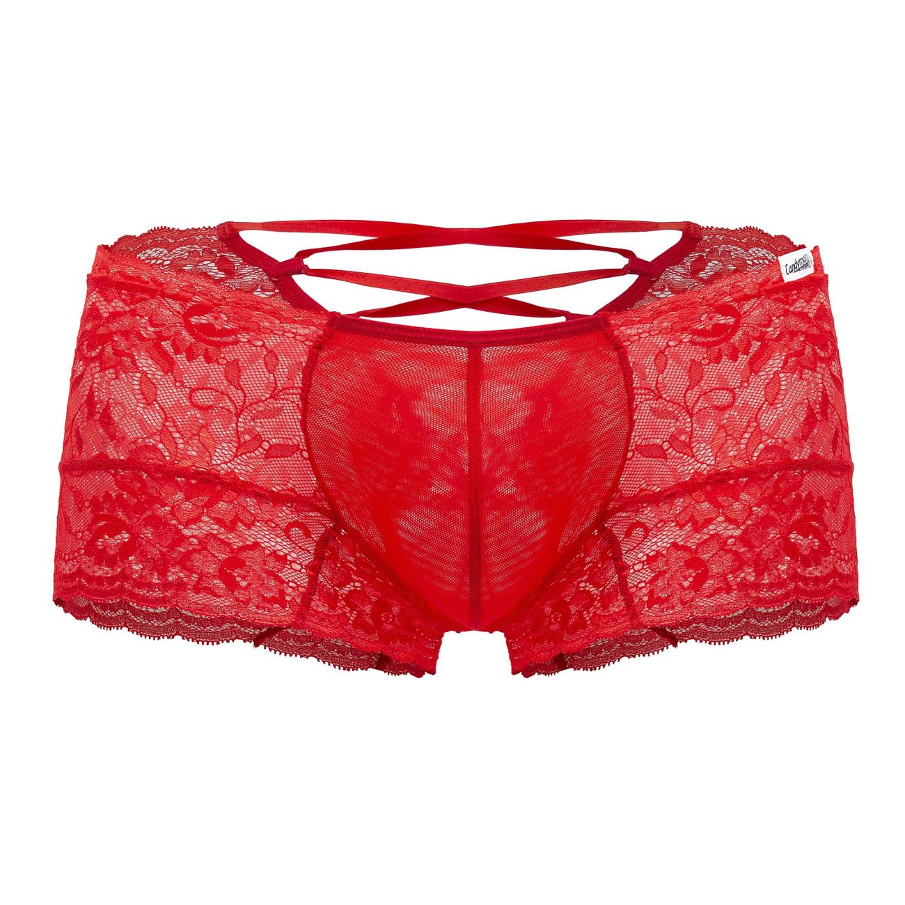 Boxer en dentelle CandyMan 99745 Couleur Rouge