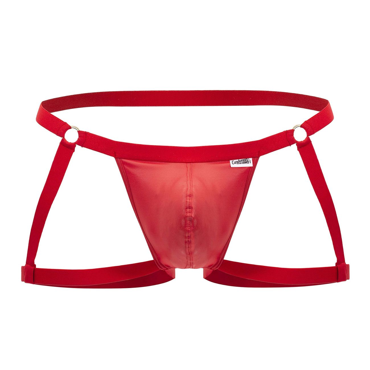 CandyMan 99749 Jarretière Jockstrap Couleur Rouge