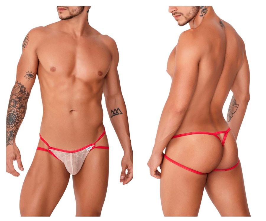 CandyMan 99762 Jock G-String Color Nude