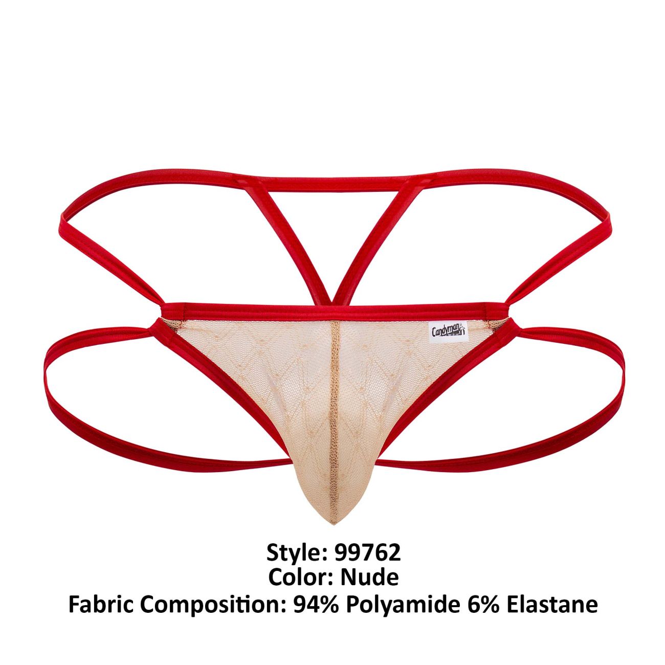 CandyMan 99762 Jock G-String Farbe Hautfarben