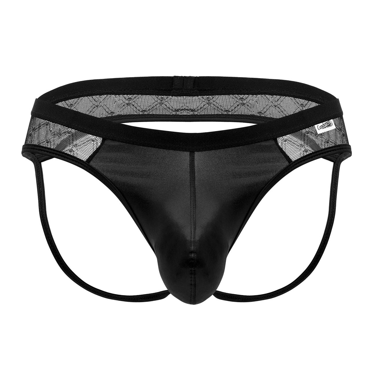 CandyMan 99763 Jockstrap aus Spitze, Farbe Schwarz