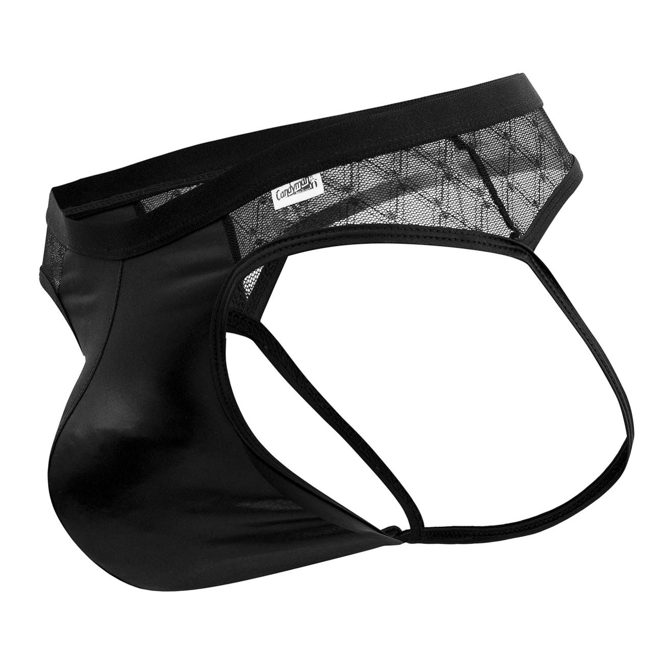 CandyMan 99763 Jockstrap aus Spitze, Farbe Schwarz